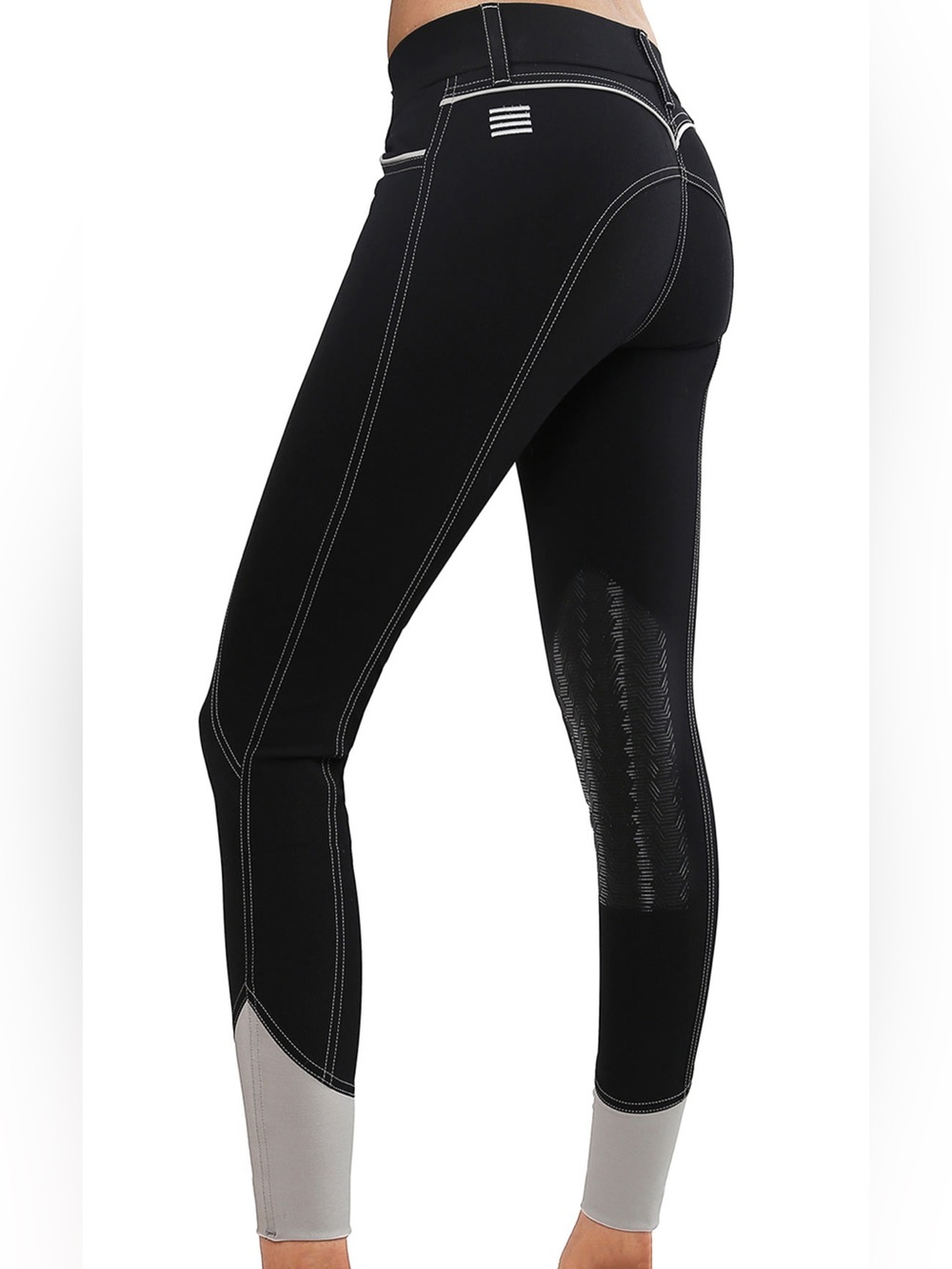 Elara T600® Knee Patch Breech Black, size 26 EUC